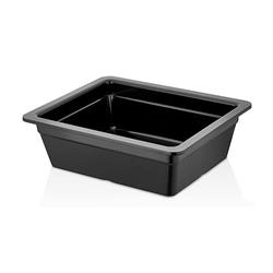 * MELAMINA TACA GASTRO GN 1/2 26,5x32,5x10CM CZERŃ-16687