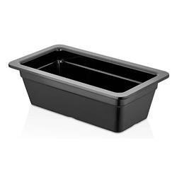 * MELAMINA TACA GASTRO GN 1/3 17,6x32,5x10CM CZERŃ-16679