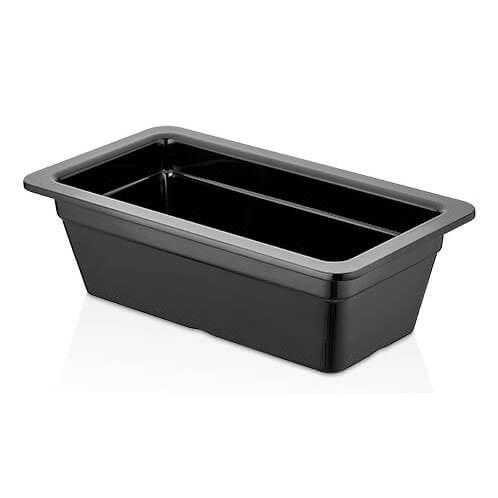 * MELAMINA TACA GASTRO GN 1/3 17,6x32,5x10CM CZERŃ-16679