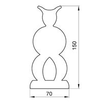 WYKRAWACZ PIERNIKOWY DIABEŁ 15 CM-9712