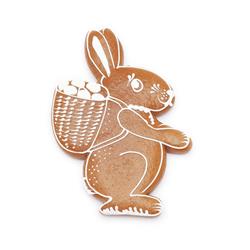 WYKRAWACZ PIERNIKOWY ZAJĄC Z KOSZYKIEM 16,7 CM-1839