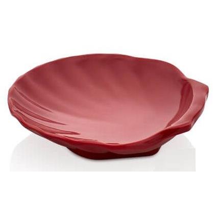 MELAMINA OYSTER MISKA DO PRZYSTAW. CZERWONA 80ML-4891