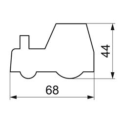 WYKRAWACZ TRAKTOR 6,8 CM-8946