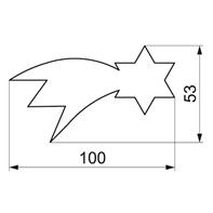 WYKRAWACZ KOMETA 10 CM-10441