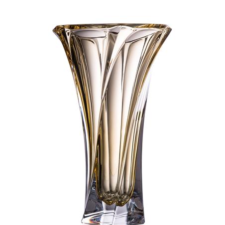 BOHEMIA MOZART AMBER WAZON 320MM-13971