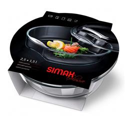 SIMAX SMART TOUCH NACZYNIE OKR Z/P 2,5L(1,5+1,0)-2614