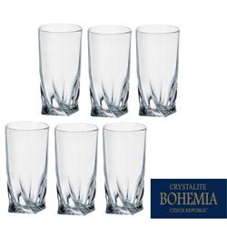 BOHEMIA QUADRO SZKLANKA 350ML LONG KPL 6 SZT-5083