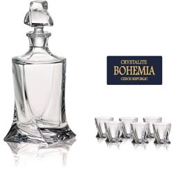 BOHEMIA QUADRO ZESTAW DO WÓDKI 1+6-9325
