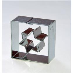 WYKRAWACZ KWADRAT Z GWIAZDKĄ 3,6 CM-10673