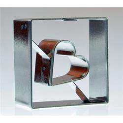 WYKRAWACZ KWADRAT Z SERDUSZKIEM 3,6 CM-3679