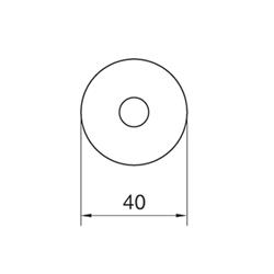 WYKRAWACZ KÓŁKO Z KÓŁECZKIEM 4 CM-2400