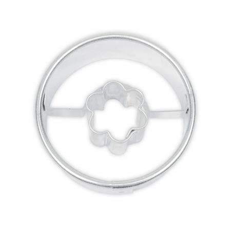WYKRAWACZ KÓŁKO Z KWIATUSZKIEM 4 CM-2281 WYKRAWACZ KÓŁKO Z KWIATUSZKIEM 4 CM-2281