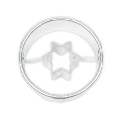 WYKRAWACZ KÓŁKO Z GWIAZDKĄ 4 CM-2283