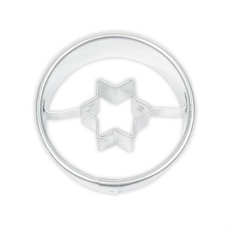 WYKRAWACZ KÓŁKO Z GWIAZDKĄ 4 CM-2283 WYKRAWACZ KÓŁKO Z GWIAZDKĄ 4 CM-2283