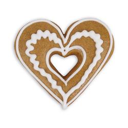 WYKRAWACZ SERCE Z SERDUSZKIEM 4,5 CM-2292
