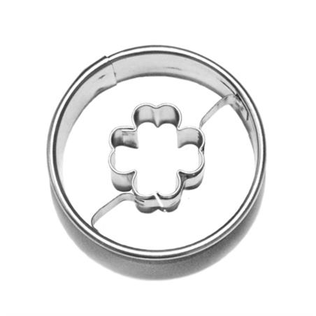 WYKRAWACZ KÓŁKO Z CZTEROLISTNĄ KONICZYNKĄ 4 CM-3780 WYKRAWACZ KÓŁKO Z CZTEROLISTNĄ KONICZYNKĄ 4 CM-3780