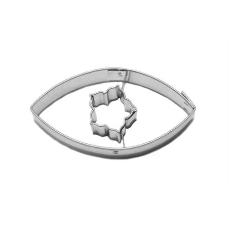 WYKRAWACZ OWAL Z LILIĄ 5,5 CM-3841 WYKRAWACZ OWAL Z LILIĄ 5,5 CM-3841
