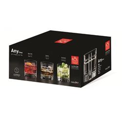 RCR ANYTIME SZKLANKA DO WHISKY 340ML KPL 6 SZT-17805