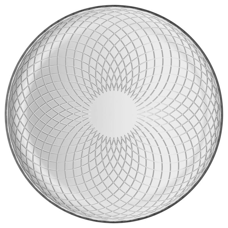 TG ELINA TALERZ 17,4CM DEKOR KRZYZYKI-19790