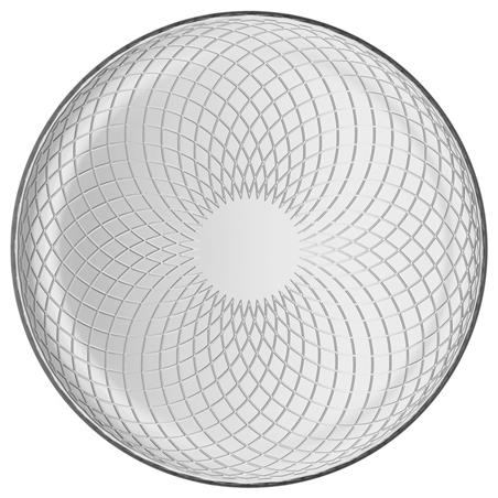 TG ELINA TALERZ 17,4CM DEKOR KRZYZYKI-19790