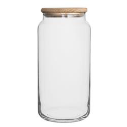 TG ECO SŁOIK Z DREWNIANĄ POKRYWKĄ 1220ML-20496