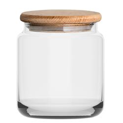 TG ECO SŁOIK Z DREWNIANĄ POKRYWKĄ 1080ML-20494