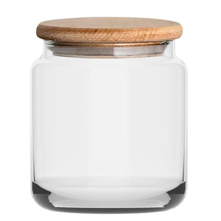 TG ECO SŁOIK Z DREWNIANĄ POKRYWKĄ 1080ML-20494