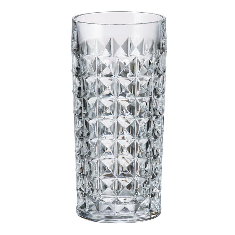 BOHEMIA DIAMOND SZKLANKA 260ML LONG KPL 6 SZT-3807