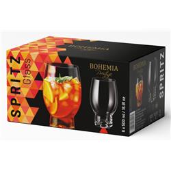 * BOHEMIA PRESTIGE SZKLANKA SPRITZ 500ML 6 SZT-20613