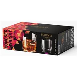 * BOHEMIA PRESTIGE SZKLANKA KONESER WHISKY 6 SZT-20559