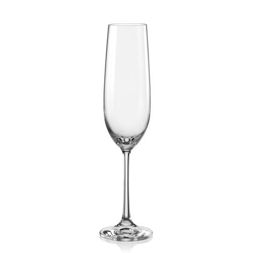 BOHEMIA VIOLA KIELISZEK 190ML SZAMPAN KPL 6 SZT-21010