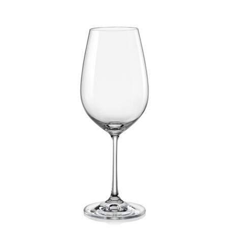 BOHEMIA VIOLA KIELISZEK 450ML WINO KPL 6 SZT-21013