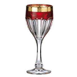 BOHEMIA SAFARI RUBIN KIELISZEK 190ML WINO KPL 6SZT-10051