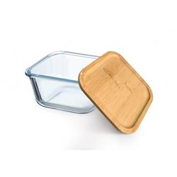 SIMAX POJEMNIK Z BAMBUSOWĄ POKRYWKĄ 0,5L-10144