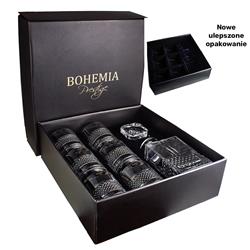 BOHEMIA PRESTIGE ELEGANTE ZESTAW DO WHISKY 1+6 NEW-10160