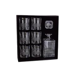 BOHEMIA PRESTIGE ELEGANTE ZESTAW DO WHISKY 1+6 NEW-10161