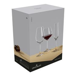 BOHEMIA VIOLA KIELISZEK 550ML WODA KPL 6 SZT-3858