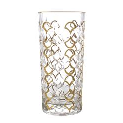 BOHEMIA PRESTIGE ARABESQUE GOLD WAZON 280MM-10928