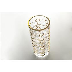 BOHEMIA PRESTIGE ARABESQUE GOLD WAZON 280MM-10929