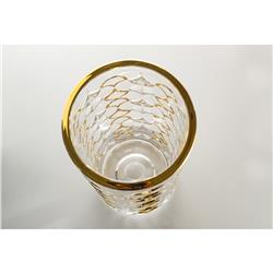 BOHEMIA PRESTIGE ARABESQUE GOLD WAZON 280MM-10930