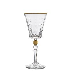 BOHEMIA PRESTIGE CONTE GOLD KIELISZEK DO WINA 6SZT-11001