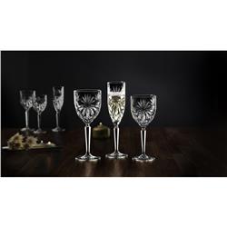 RCR OASIS ZESTAW KIELISZKÓW WINO+SZAMPAN 18EL.-11053