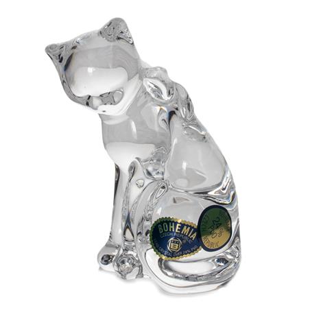 BOHEMIA FIGURKA KOT 90MM-2181