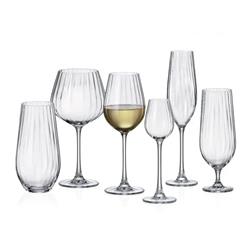 BOHEMIA COLUMBA OPTIC KIELISZEK SZAMPAN 260ML 6SZT-11349