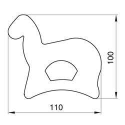 WYKRAWACZ PIERNIKOWY BARANEK 11 CM-8215