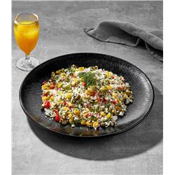 MELAMINA MINA PÓŁMISEK OKRĄGŁY 35CM CZARNY-5523