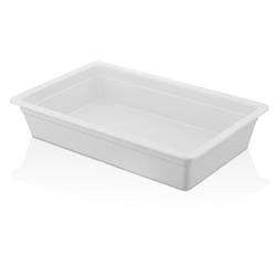 MELAMINA POJEMNIK GASTRO GN 1/1 53x32,5x4CM BIAŁY-5079