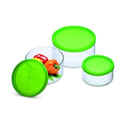 SIMAX ZESTAW 3 POJEMNIKÓW Z POKRYWKAMI 0,4-1,5 L-7301