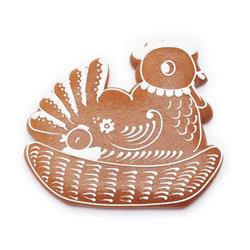 WYKRAWACZ PIERNIKOWY KURA NA GRZĘDZIE 13 CM-130