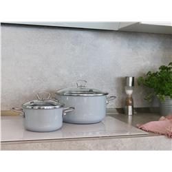 * BELIS KPL. 4 GARNKÓW Z POKRYWKAMI GREY PREMIUM-70